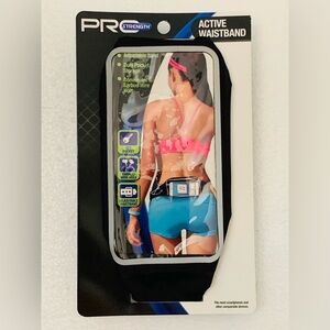Pro Strength Active Waistband Smartphone holder Black